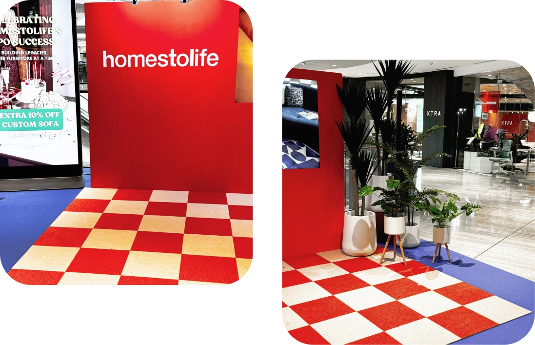 Homostolife with Carpet Tile by Honpo